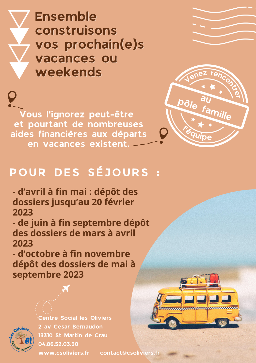 Aide pour le droit aux vacances 11704