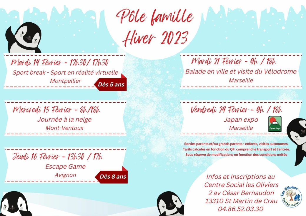 Programme famille 400de