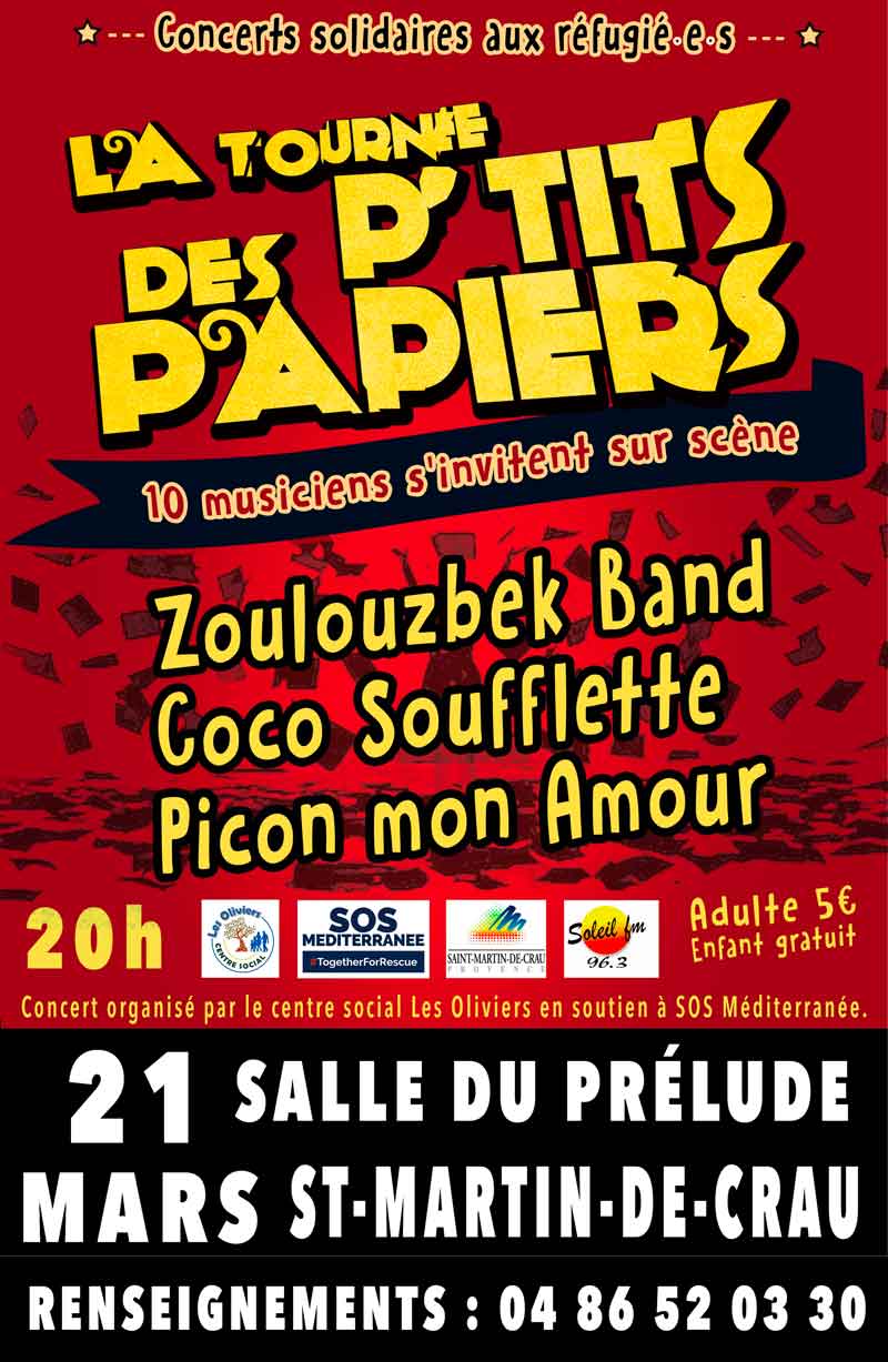 affiche concert 21 mars